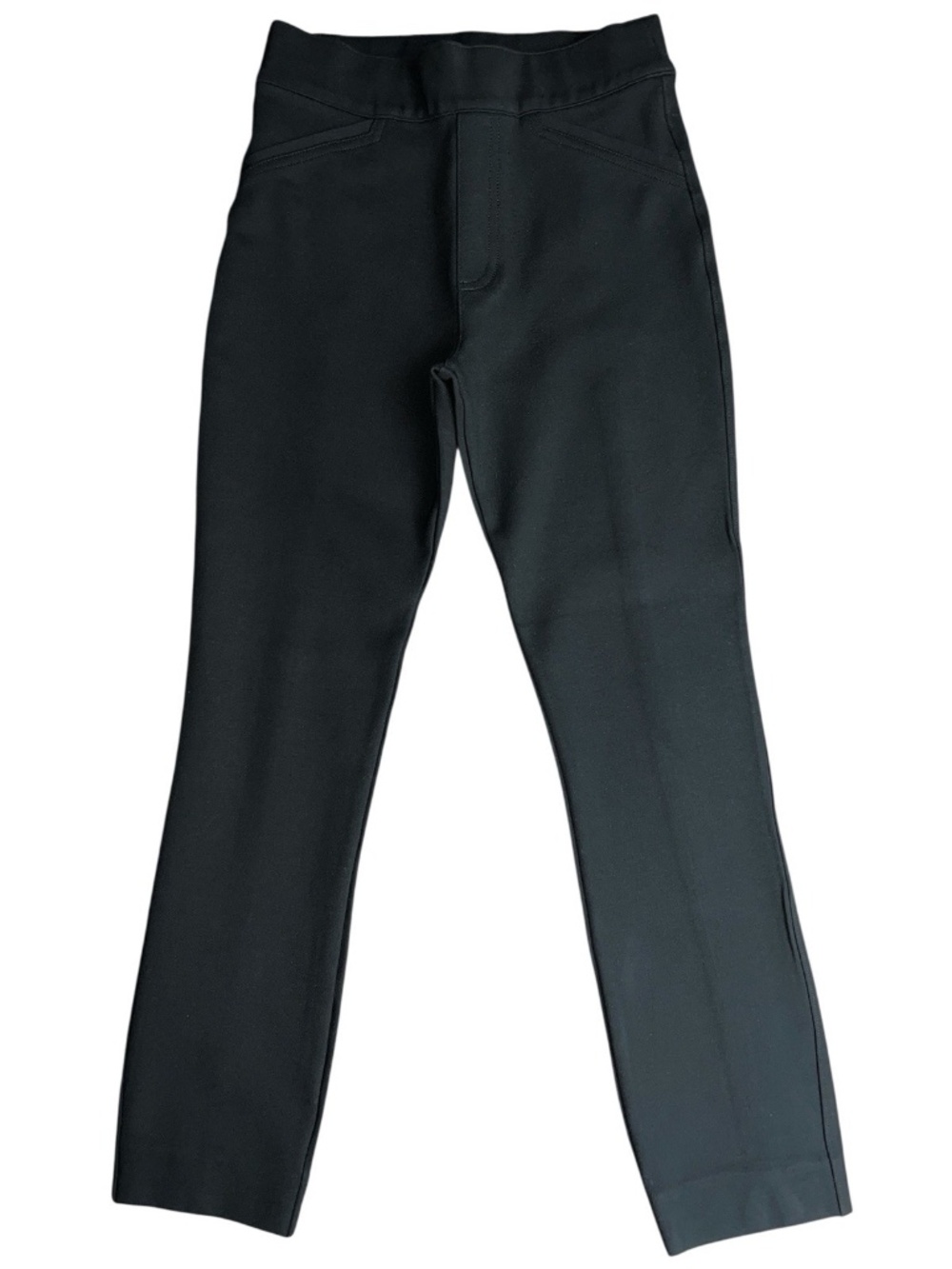 Spanx Womens Perfect Pant Skinny Sz XS Black Shaping Pull On Legging Stretch